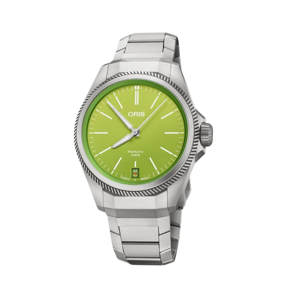 Oris ProPilot X Kermit Edition Ref. 01 400 7778 7157-Set