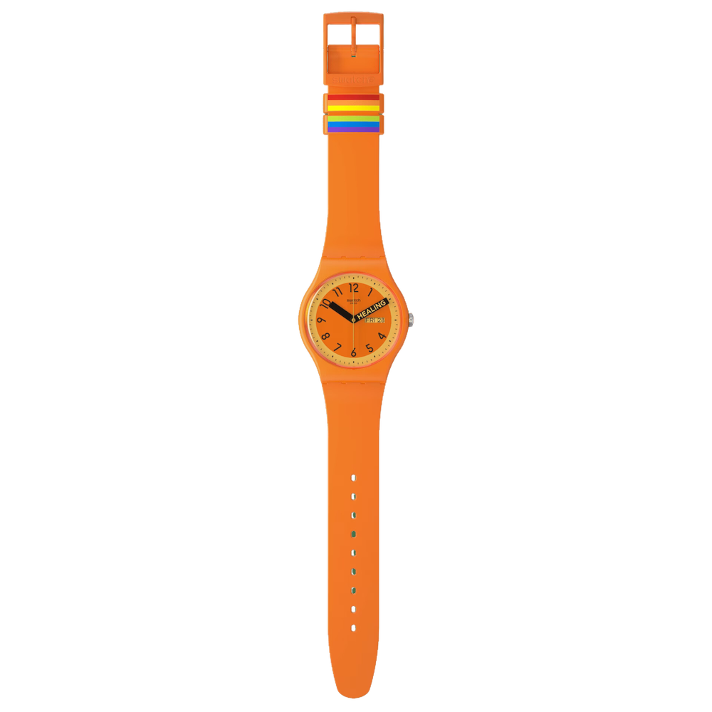 Swatch Pride Proudly Orange