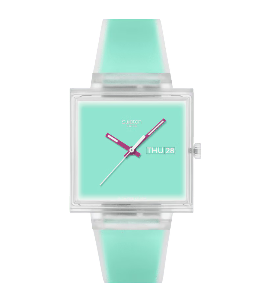 Swatch What If...See Thru Mint? Ref. SO38K702