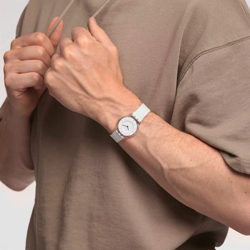 Swatch Lifestyle White Classiness