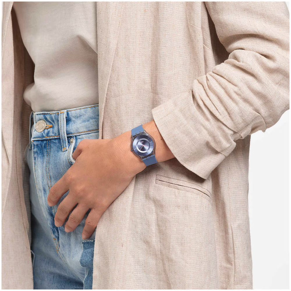 Swatch Montly Drops Denim Blue