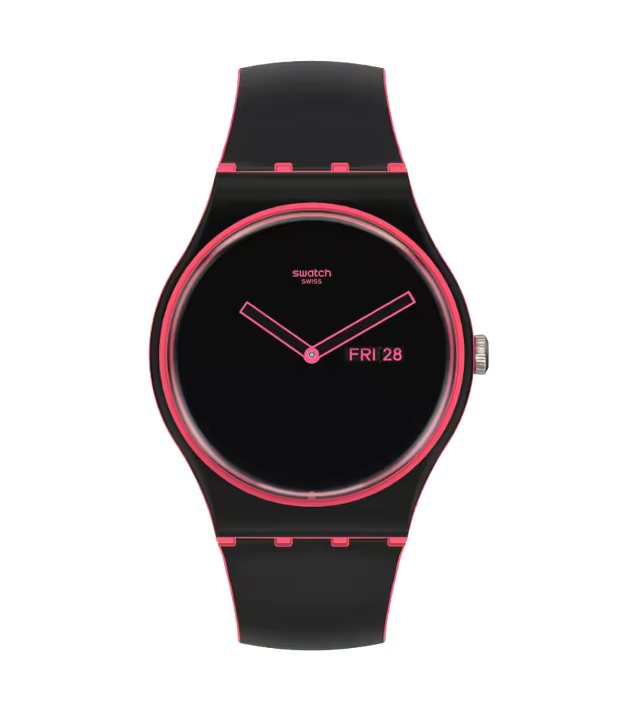 Swatch Montly Drops Minimal Line Pink Ref. SO29P700