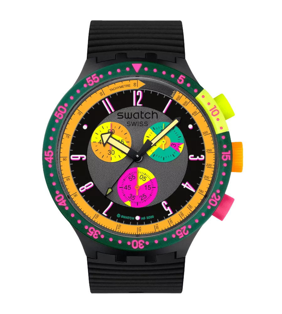 Swatch Big Bold Neon Seppia SB02B104 Tomasini Francia