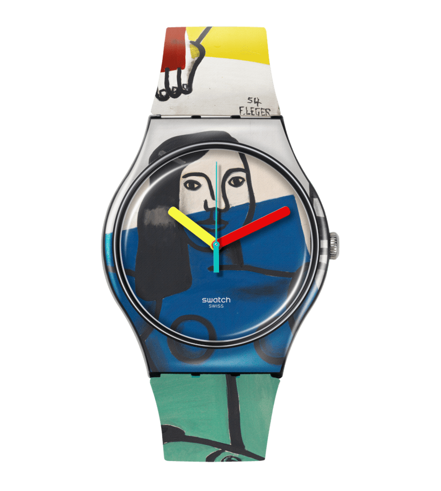 Swatch x Tate Galley Leger's Two Women Holding Flowers Ref. SUOZ363