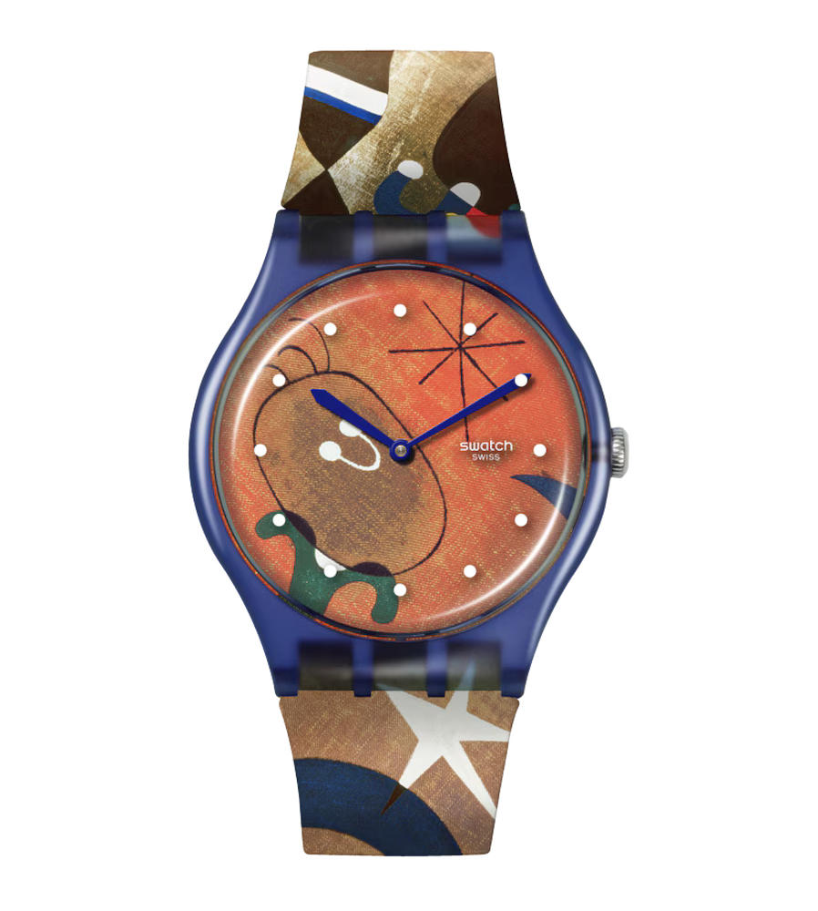 Swatch X Tate Gallery Miro's Women & Bird in The Moonlight Ref. SO29Z136