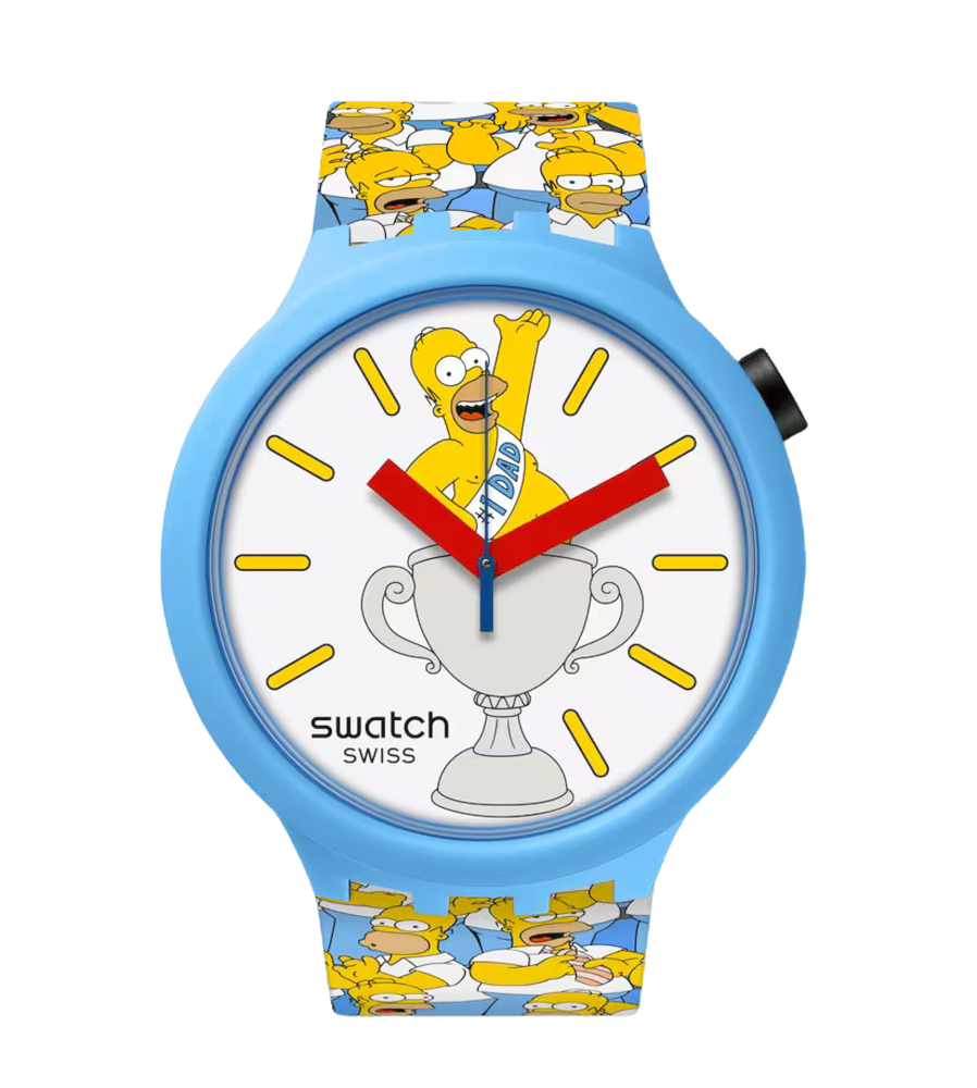 Swatch The Simpsons Collection Best Dad Ever Ref. SB05Z100