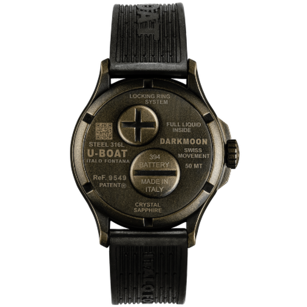 U-Boat Darkmoon 40 MM Bk Brown Vintage