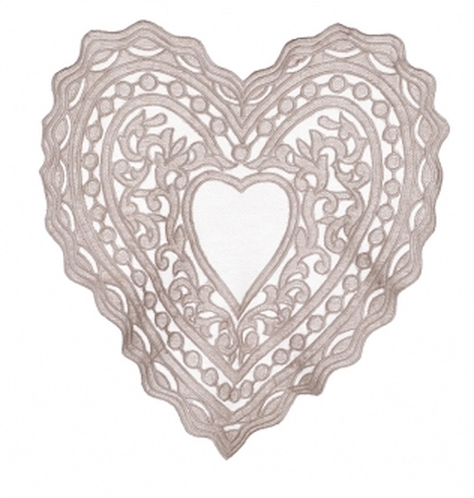 Tovaglietta A Cuore Blanc Mariclò Ref. A2443199CI