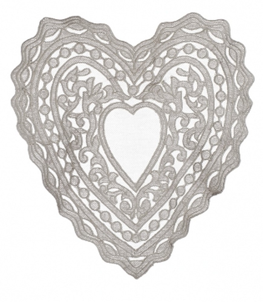 Tovaglietta A Cuore Blanc Mariclò Ref. A2443199GR