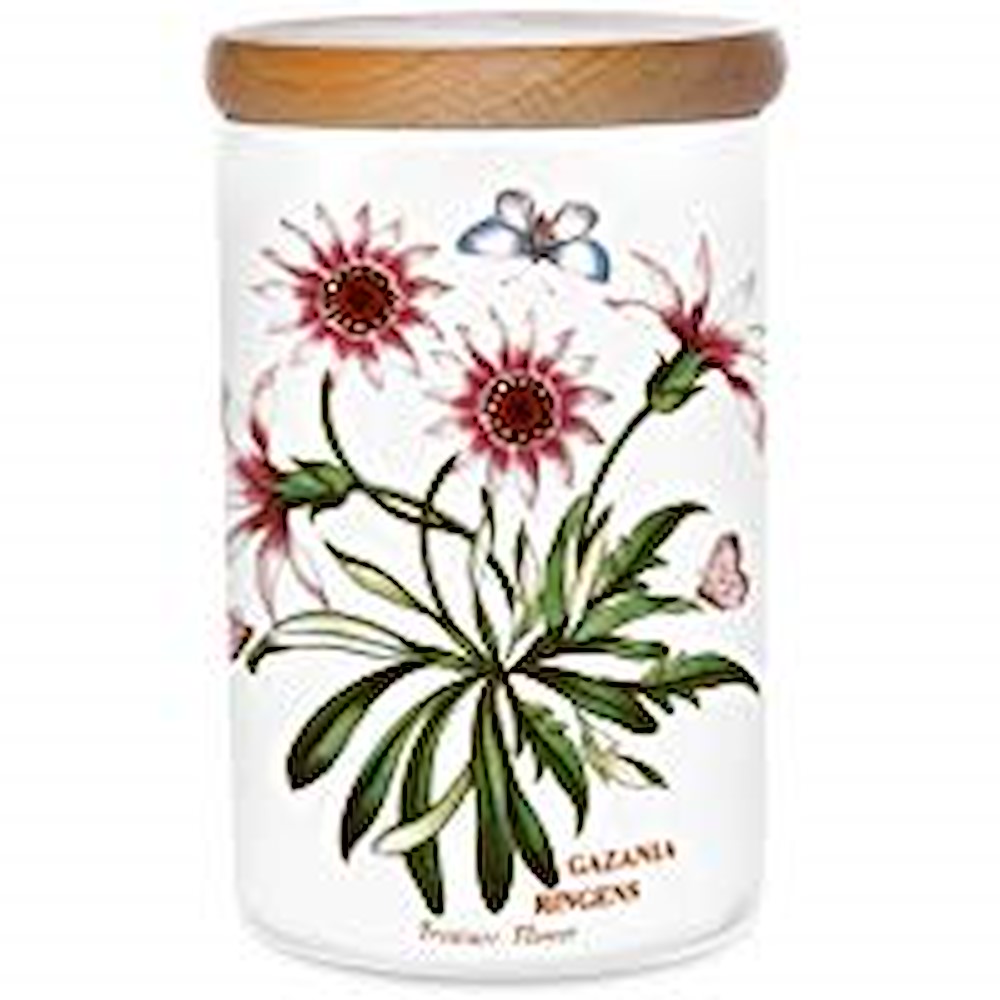 Portmeirion Botanic Garden Wooden Jar With Lid Ref. BG48080