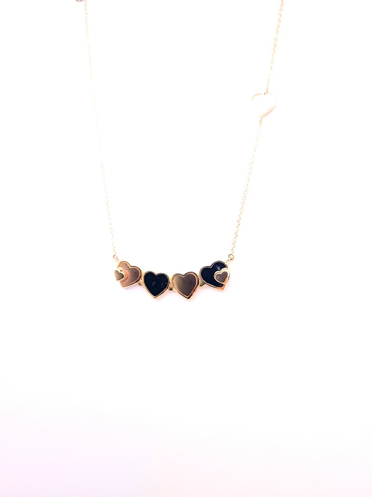 Love & Luck Girocollo Diamanti Bianchi