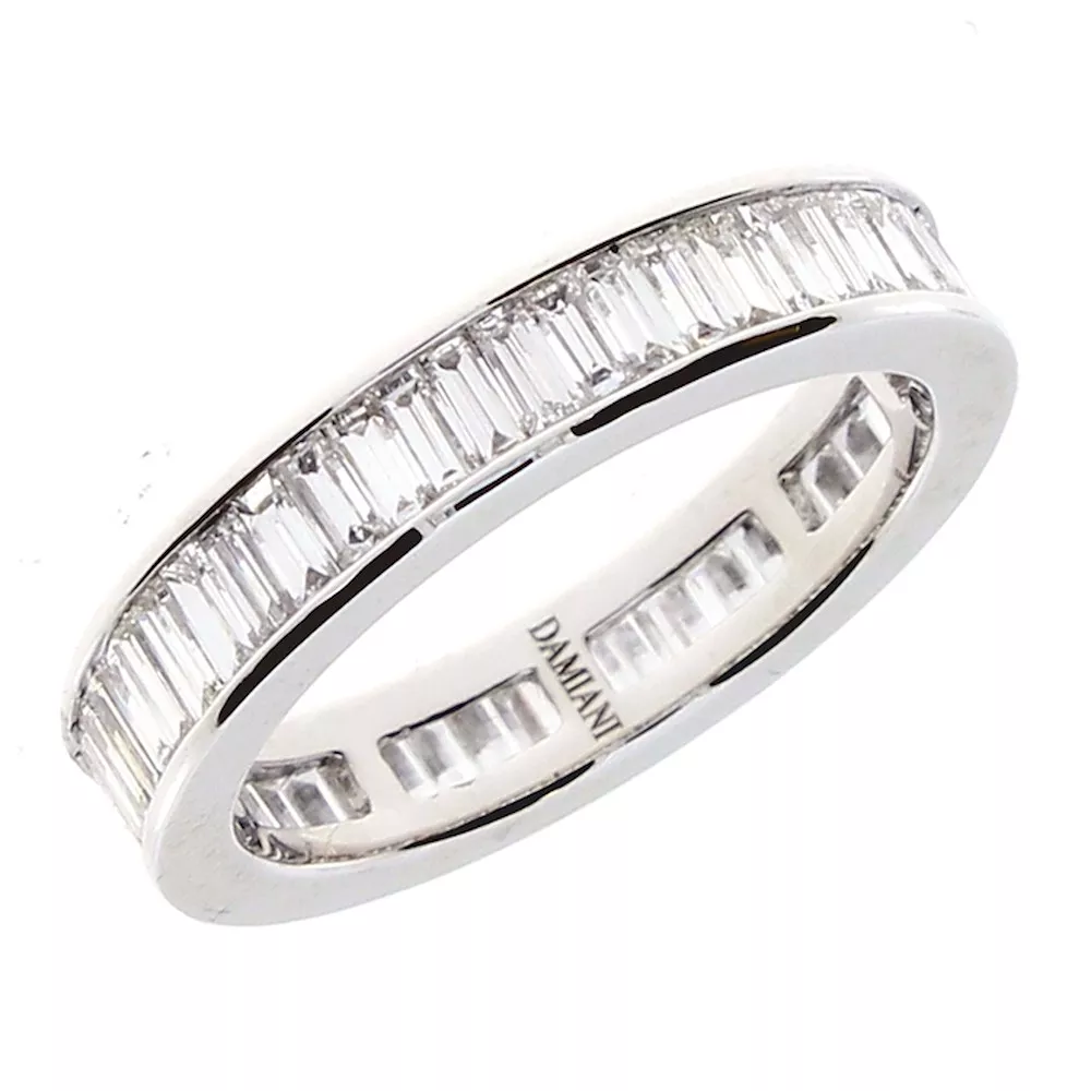 Damiani Veretta Diamanti Taglio Baguette