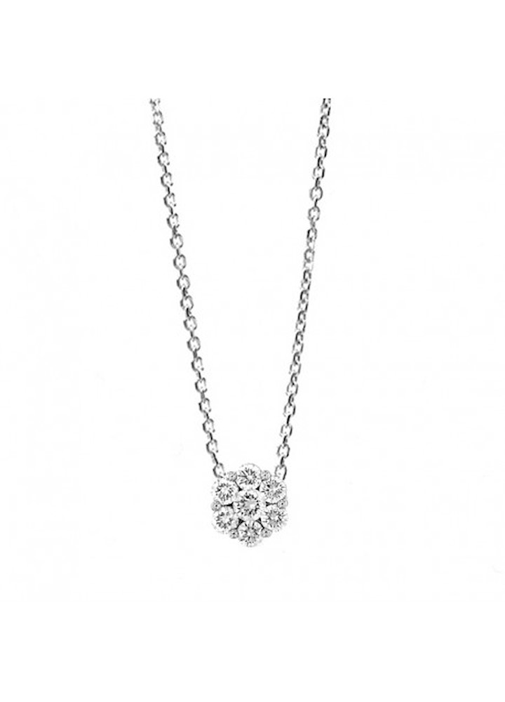 Giorgio Visconti Girocollo Pavè Di Diamanti 0.49 Kt