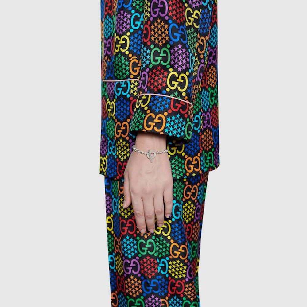 Gucci Bracciale Argento Boule