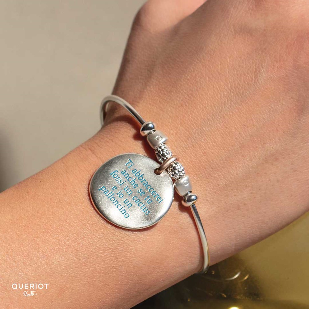 Moneta Queriot " Ti Abbraccerei Anche Se Tu Fossi Un Cactus Ed Io Un Palloncino”