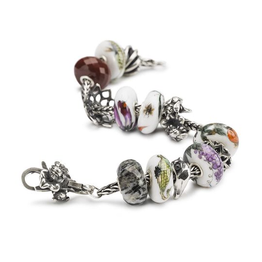 Trollbeads Beads Melanzana - Porcellana