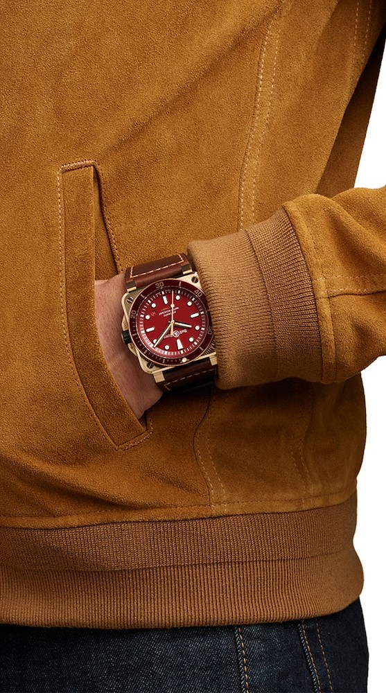 Bell & ross Diver Br0392-d-r--br/sca