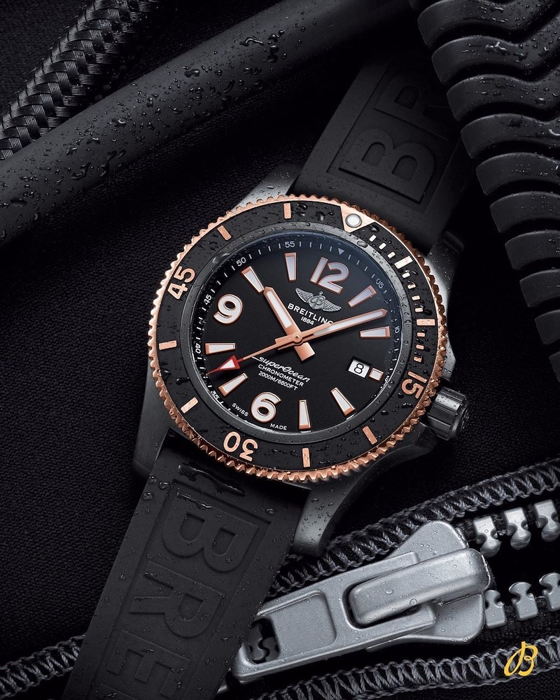 Breitling Superocean Automatic 46 Black Steel