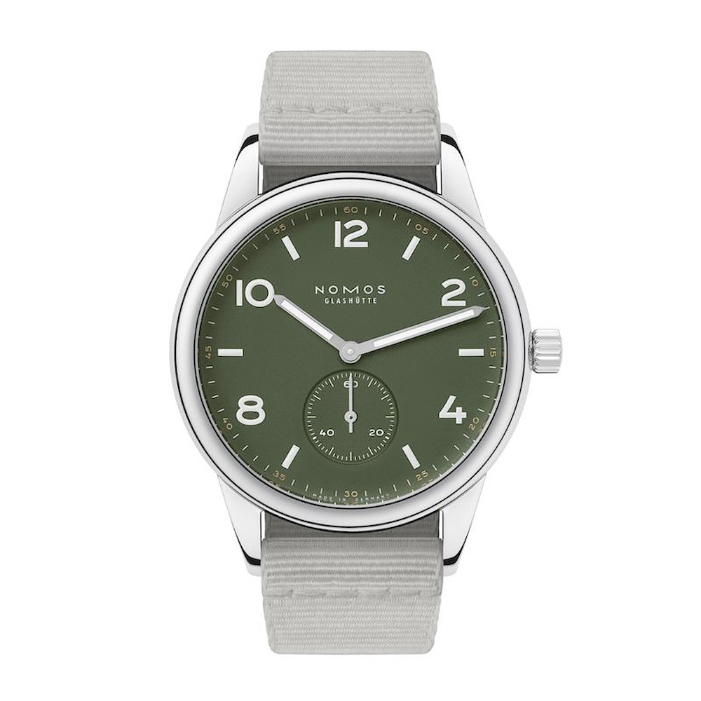 Nomos Glashütte Club Verde Oliva Automatico Edizione Lmitata 753.s3 Ref. 753.S3