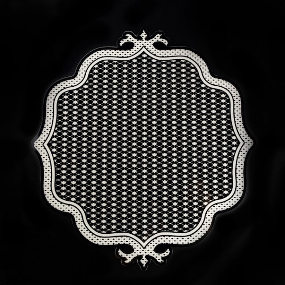 Vesta Home Le Jardin Sottopiatto Nero set 2 pz VE0437010LJ Ref. VE0437010LJ