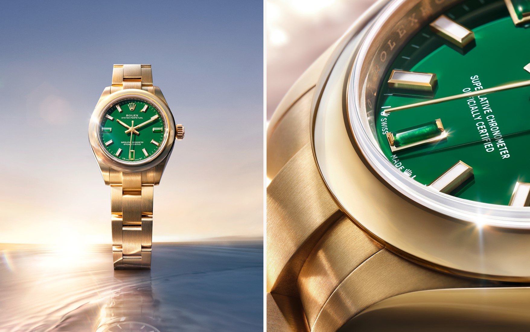Oyster Perpetual 28 e 34 di Rolex <br>La nuova era d’oro