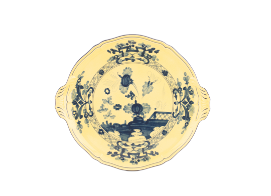 Richard Ginori Oriente Italiano Citrino Cake Plate