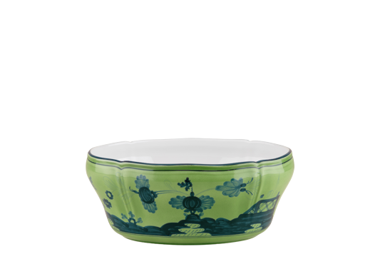 Richard Ginori Oriente Italiano Malachite Salad Bowl