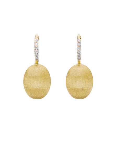 Nanis Élite Orecchini "Ciliegine" Con Boules Pendenti Medi