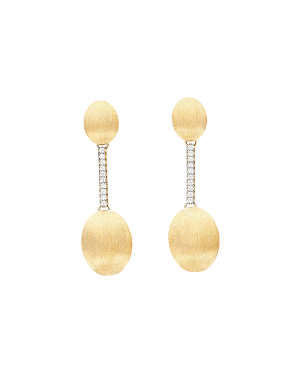 Nanis Élite Orecchini Con Boules Pendenti e Barrette