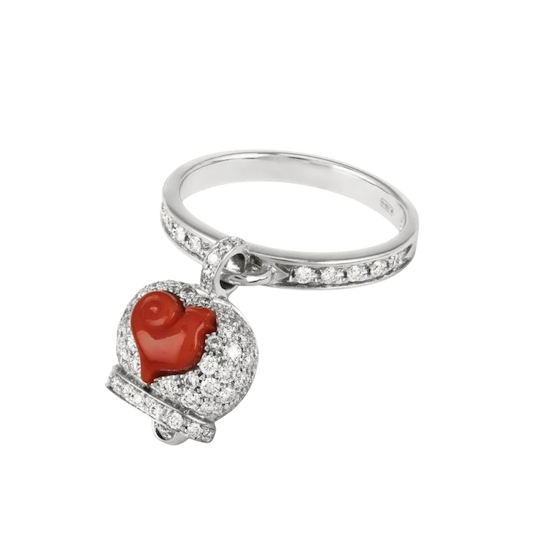 Chentecler Campanella Anello Pavè