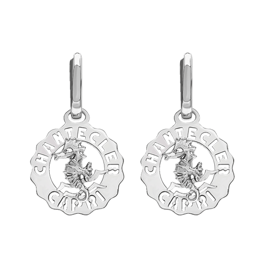 Chantecler Earrings Et Voilà Logo Silver