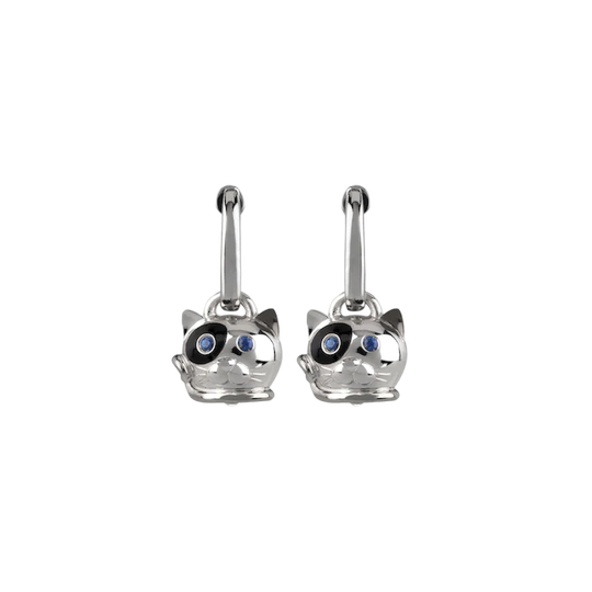 Chantecler Et Voilà Campanelle Cat Earrings