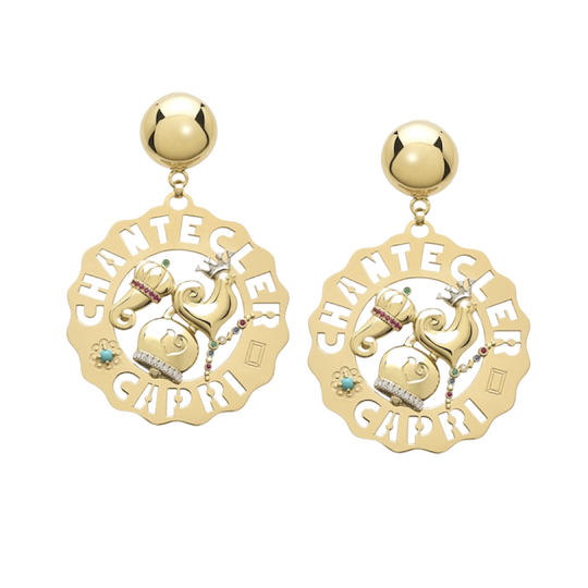 Chantecler Logo Earrings