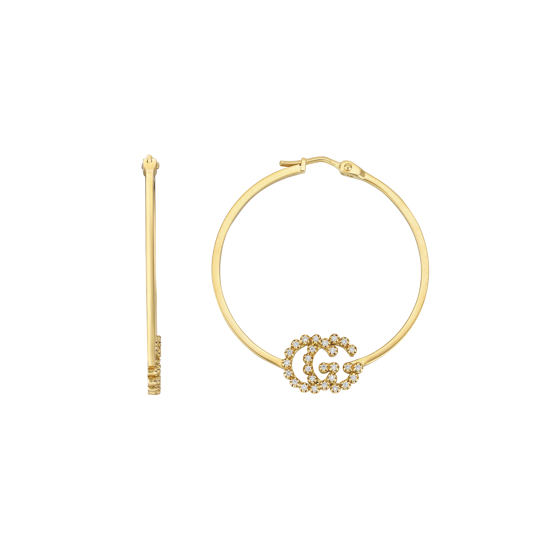 Gucci GG Running Hoop Earrings