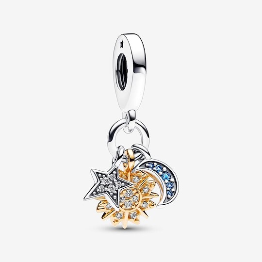 Pandora Charm Luna Sole Stella