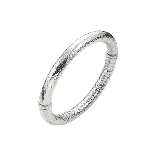 Raspini Bangle Super Bowl Medio Martellato