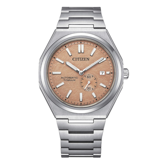 CITIZEN Orologio Automatico NY4058-79L – Cassa 40mm Acciaio, Quadrante Blu, Bracciale Argento, Vetro Minerale, Impermeabile 5 Bar