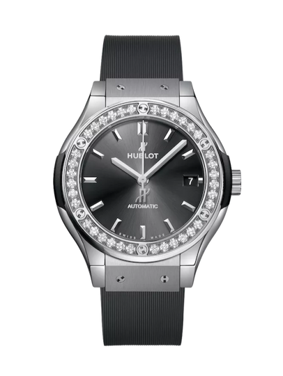 Hublot Classic Fusion Racing Gray Titanium Diamonds