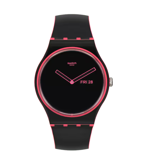 Swatch Montly Drops Minimal Line Pink