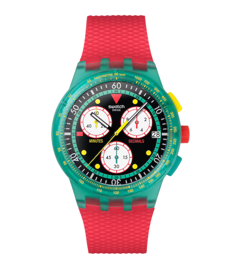 Swatch Neon Emerald Chrono