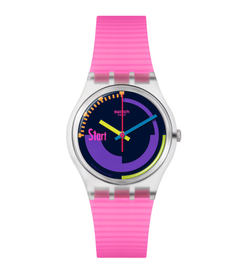 Swatch Neon Pink Podium