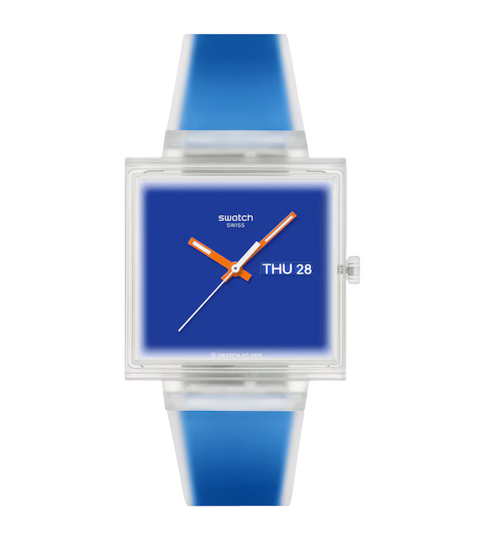 Swatch What if...See Thru Blue?