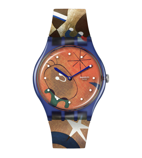 Swatch X Tate Gallery Miro's Women & Bird in The Moonlight