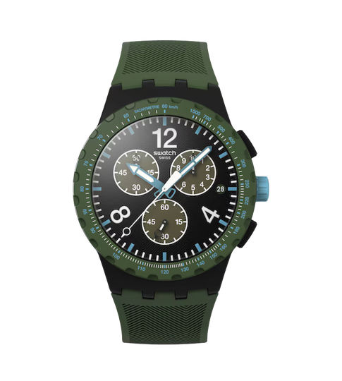 Swatch Essentials Olive Rush