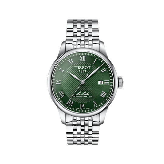 Tissot T-Classic Le Locle Powermatic 80 – Orologio Automatico Uomo 39mm, Vetro Zaffiro, Nero