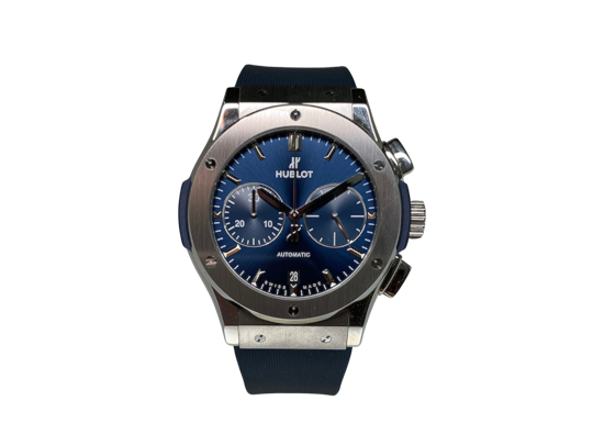 Hublot Classic Fusion Chronograph Titanium Blue