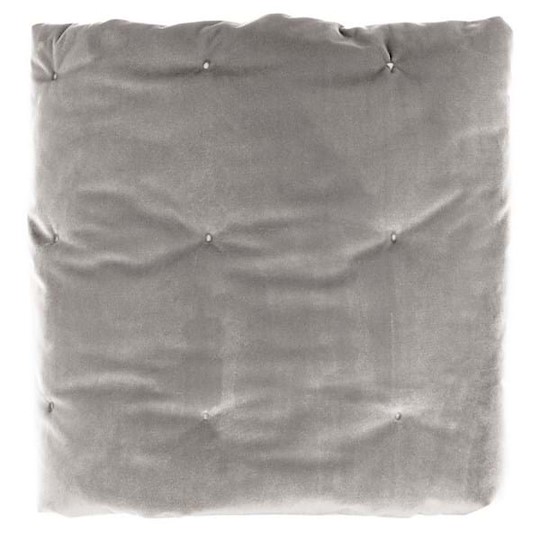 Blanc Mariclò Trapunta In Velluto Grigia