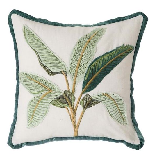 Blanc Mariclò Cuscino Tropicale