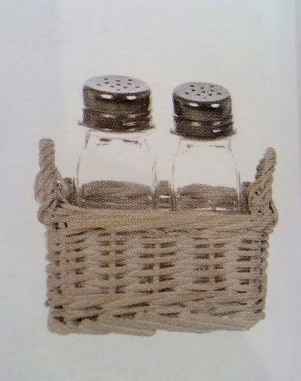 Cestino Con Sale/pepe Blanc Mariclò