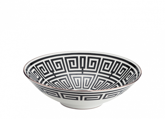 Richard Ginori Coppa Centrotavola Labirinto Nero